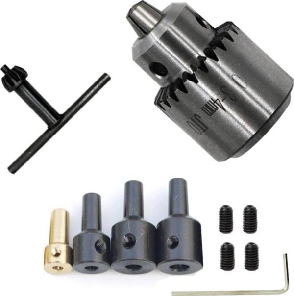 Depolife Motor Için Anahtar Sıkmalı Mini Mandrel 4Mm Mandren Üniversal Okul Proje Ödev Hobi 3.2Mm 4Mm 5Mm 6Mm - Image 1