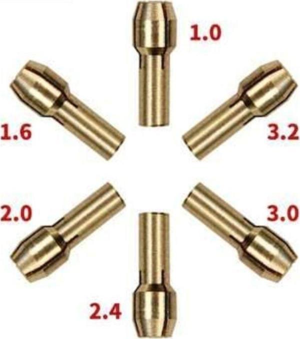 Depolife Gravür Makineleri Için Için 6 Adet Penset Chuck - Image 1