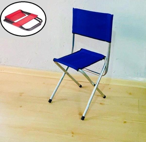 Depolife Katlanır Balıkçı Taburesi Piknik Deniz Plaj Doğa Araç Bagajı Için Ideal Sırt Dayanmalı - Image 1