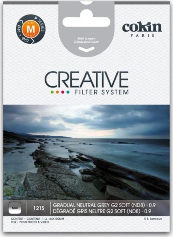 Cokin Gradiant Neutral Grey G2-Soft (Nd8) (0.9) P Serisi M Size Kare Filtre (P121S) - Image 1
