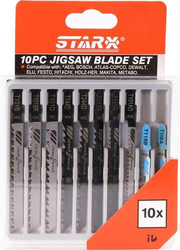 Depolife Dekopaj Için 10 Parçalı Çeşitli Dekopaj Bıçak Seti Ahşap Metal Kemik Kesme Bıçak Seti - Image 1