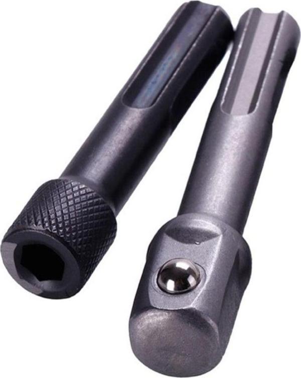 Depolife Sds Hilti Kırıcı Delici Lokma Adaptörü Ve Altıgen Bits Vidalama Adaptör Seti Dönüştürücü Set - Image 1