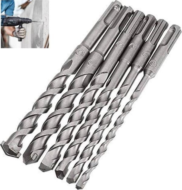 Depolife Sds Matkap Ucu Seti 6Mm 7Mm 8Mm 9Mm 10Mm 11Mm12Mm 7Li Kırıcı Delici Hilti Uç Seti - Image 1