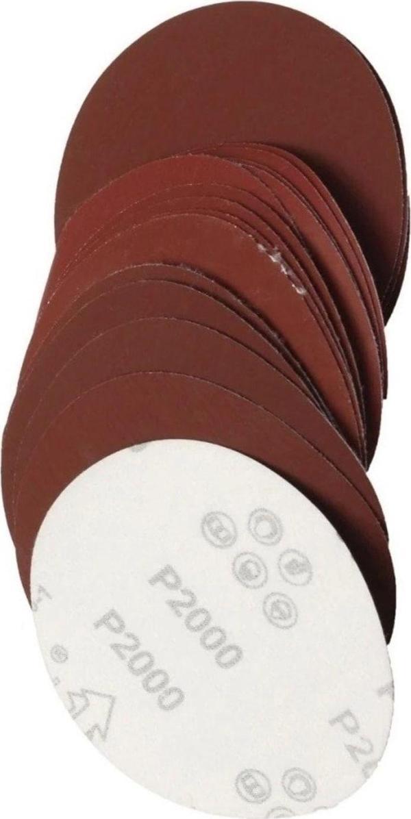 Depolife 115Mm Cırtlı Zımpara Disk Seti 40 Kum 180 Kum 400 Kum 800 Kum 20 Adet Kuru Zımpara Seti - Image 1
