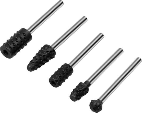 Depolife 5 Parça Hss Ahşap Için Törpü Freze Uç Seti Dremel Benzeri Gravür Makinası Için Kalıpçı 3.17Mm Sap - Image 1