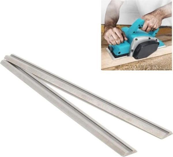 Depolife Elekrikli Planya Makinası Için Rende Bıçağı Ahşap Kesici 2 Adet Takım Ince Bıçak Seti - Image 1