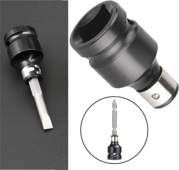 Depolife 1/2 Matkap Chuck Mandrenli Adaptör Somun Sökme Makinesini Hex Bits Uç Dönüştürme Aparatı - Image 1