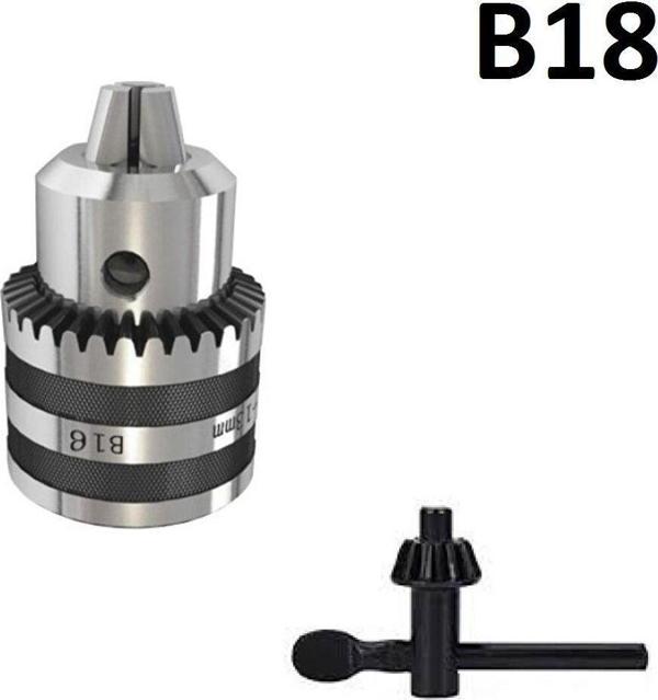 Depolife 1-16Mm B18 20 Unf Konik Mandren Çelik Dik Matkap Aynası Anahtarlı Mandiren - Image 1