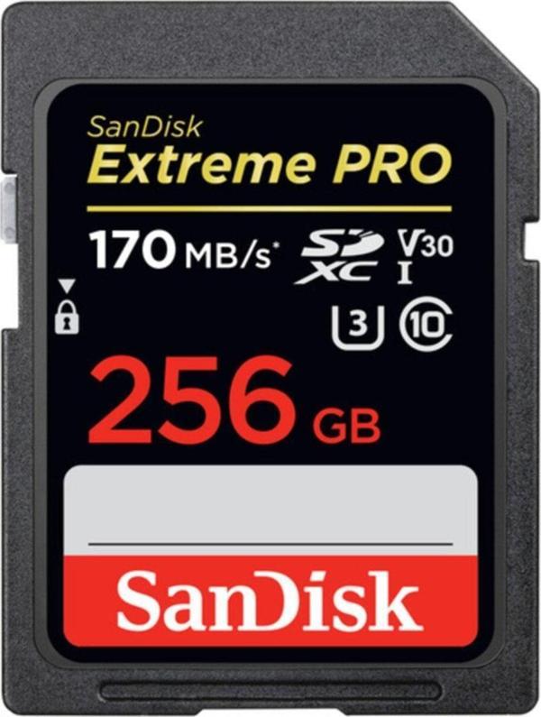 Sandisk Extreme Pro Sdxc Card 256 Gb - Image 1