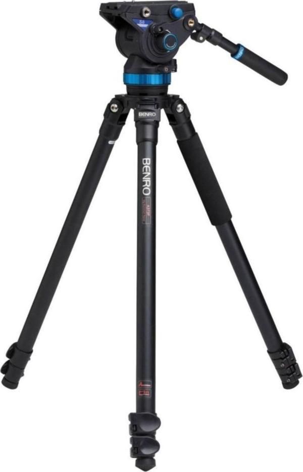 Benro A-373Fbs8 Hidrolik Profesyonel Video Tripod Kit - Image 1