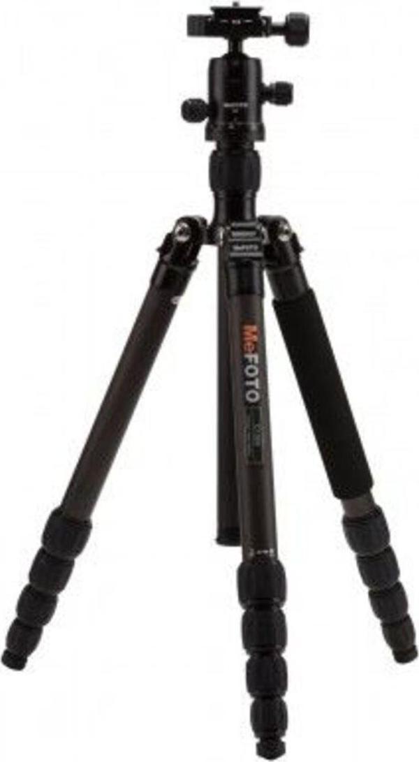 Benro Mefoto C1350Q1K Roadtrip Carbon Fiber Travel Tripod Kit(Black) - Image 1