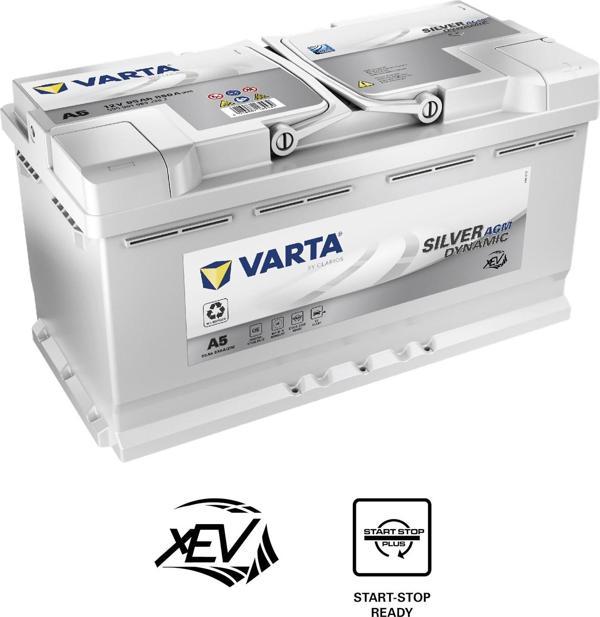 Varta G14 12V 95 Ah 850A AGM Start-Stop Silver Dynamic Akü (Üretim Yılı: 2024) - Eski Akü İadesiz - Image 1