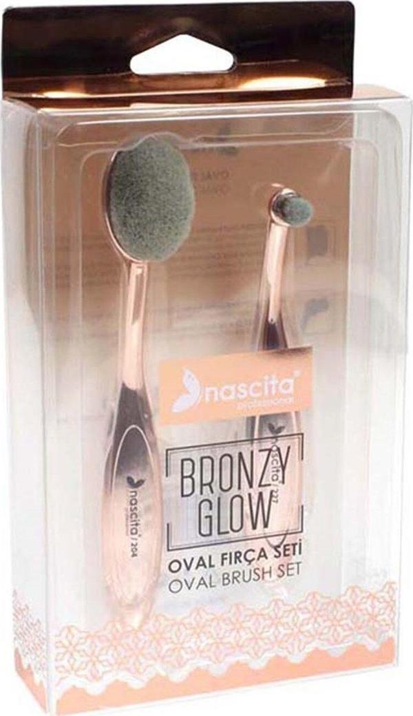 Nascita Bronzy Glow Oval Fırça Seti 2 Li - 02 - Image 1