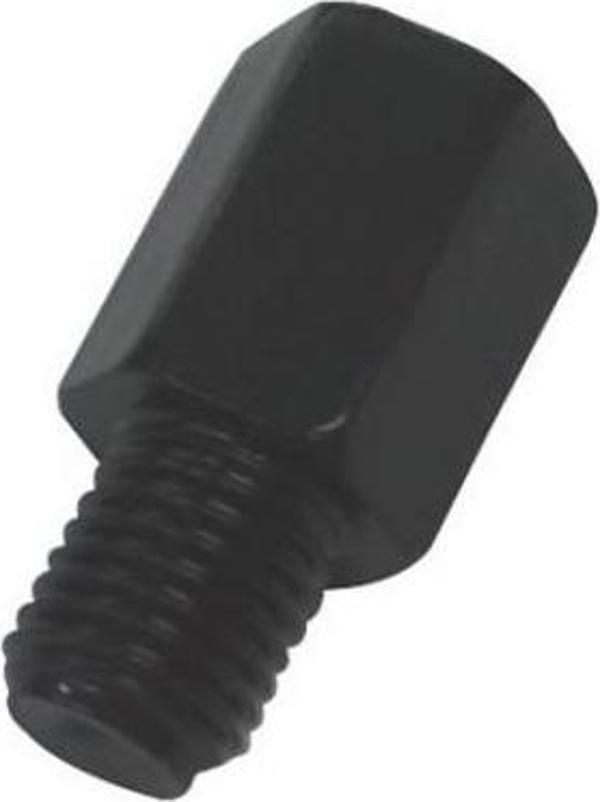 Motospartan Ayna Aparatı Adaptörü Siyah +10 +10 (10mm Düzden 10mm Düze) - Image 1