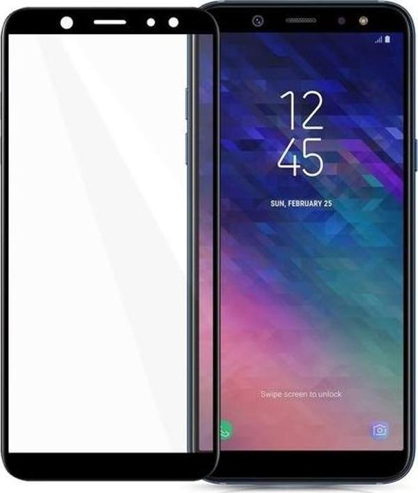 Blogy Galaxy A6 Plus ile Uyumlu Flexi 5D Ekran Koruyucu - Image 1