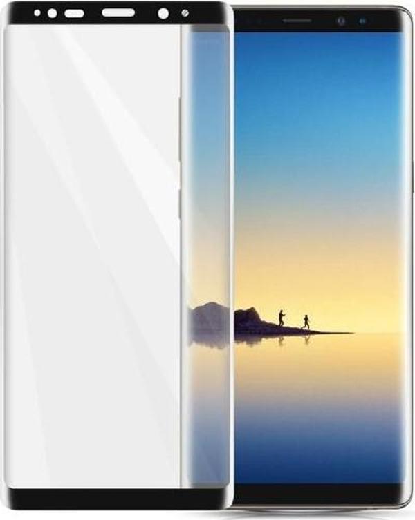Blogy Galaxy Note 8 ile Uyumlu Flexi Edge 5D Ekran Koruyucu - Image 1