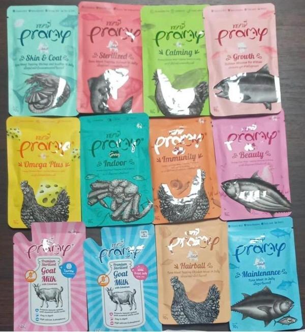 pramy 12 Çeşit Karışık Kedi Konserve Maması - Image 1