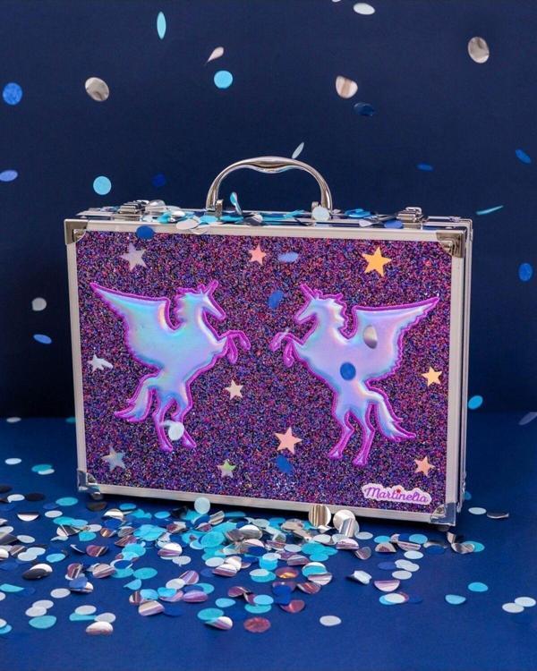 Martinelia Galaxy Dreams Kız Çocuk Süper Boy Çantalı Makyaj Seti - Image 1