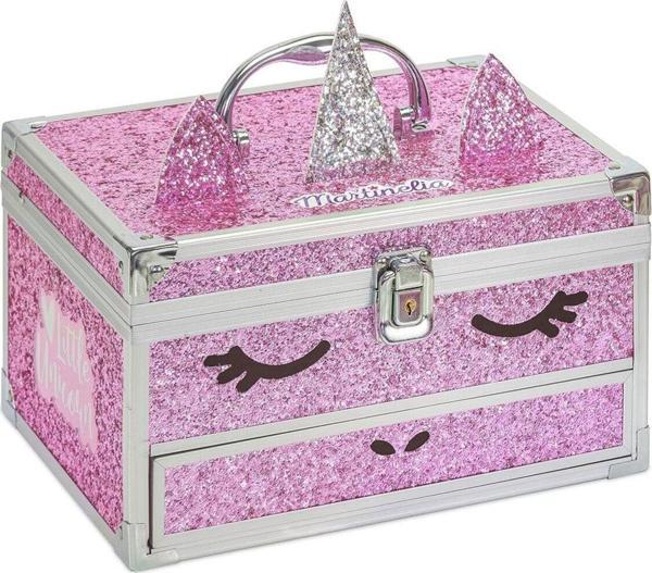 Martinelia Unicorn Kız Çocuk Büyük Boy Pırıltılı Makyaj Seti - Image 1