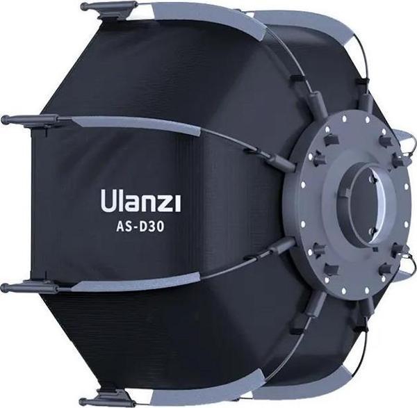 Ulanzi AS-D30 30cm Mini Bowens Montajlı ve Izgaralı Sekizgen Softbox - Image 1