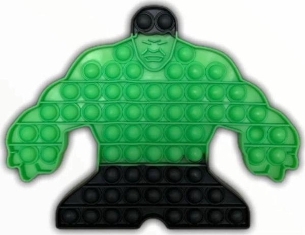 20 cm HULK Şeklinde Pop It - Image 1