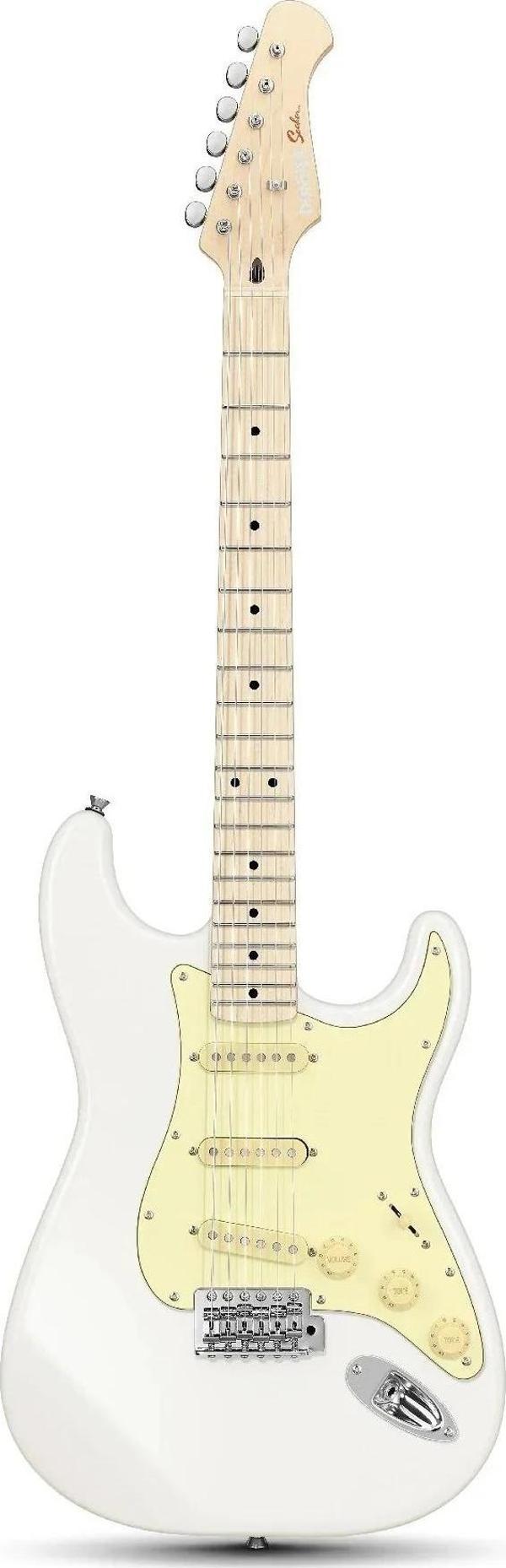 Donner DST-600 Elektro Gitar (Flat White) - Image 1
