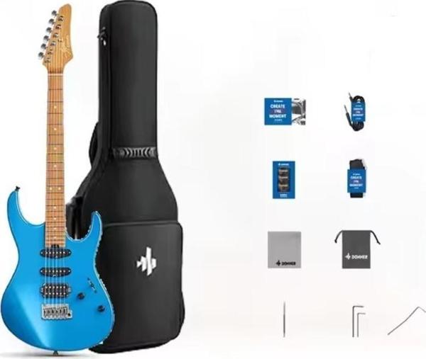 Donner DST-700 Elektro Gitar (Mavi) - Image 1