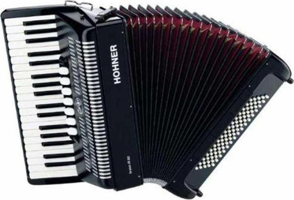 Hohner Bravo III 80 Akordiyon (Siyah) - Image 1