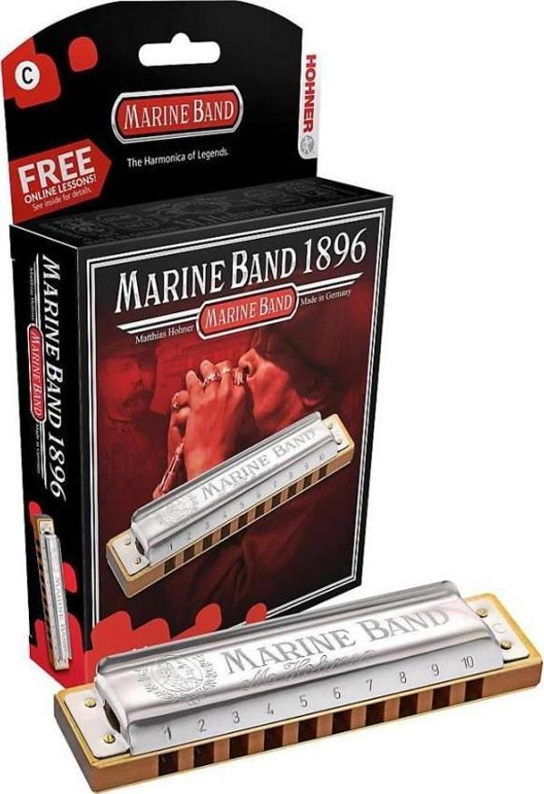 Hohner Marine Band 1896/20 Mızıka (Re Minör) - Image 1