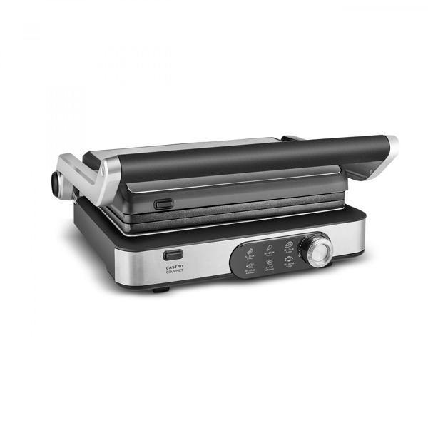 Karaca Gastro Gourmet Döküm Izgara ve Tost Makinesi Inox 6 Dilim Kapasiteli - Image 1