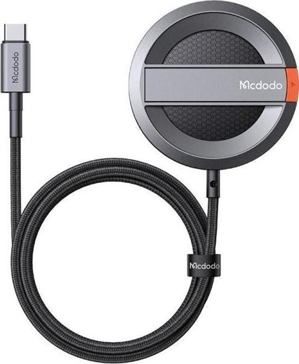 Mcdodo CH-5500 15W Magsafe Şarj Cihazı Ve Stand - SİYAH - Image 1