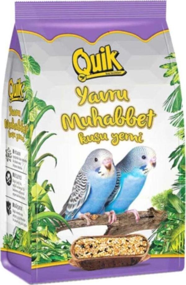 Quik Junior Yavru Muhabbet Kuşu Yemi 400 gr - Image 1