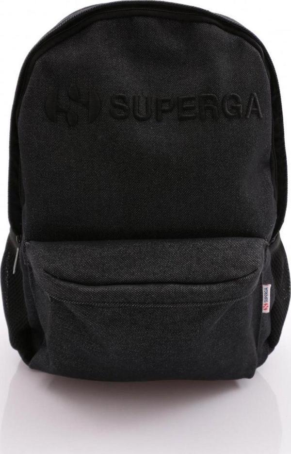 SUPERGA BLACK SIRT ÇANTASI - Image 1