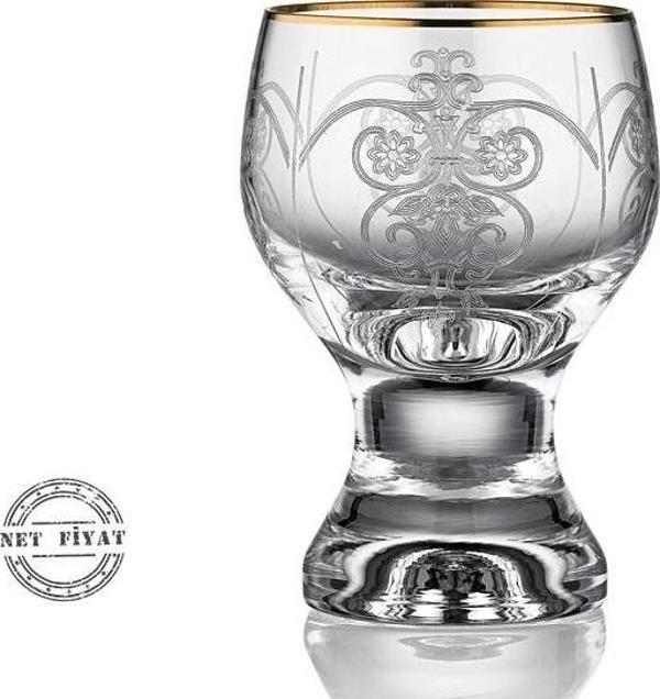 CEMİLE HELEN GOLD KAHVE YANI SU BARDAĞI - Image 1