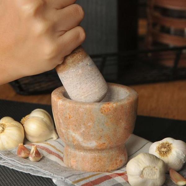 Bambum Mano Portakal Çiçeği Taş Havan T2431 - Image 1