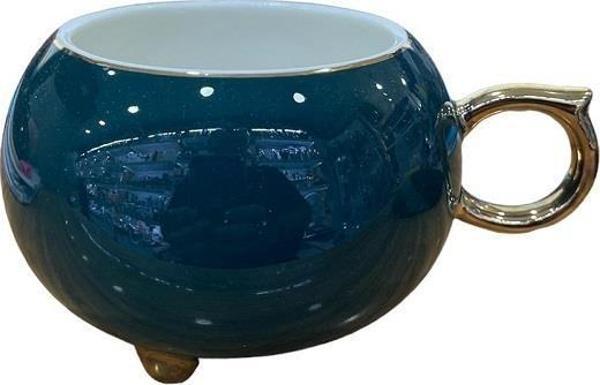 Arow Porselen Kupa 200ml Yeşil TR3319 - Image 1