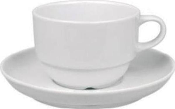 Güral Porselen Çay Fincanı Tabaklı EO023C - Image 1