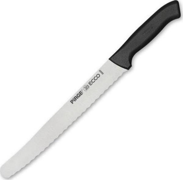 Pirge Ecco Dişli Çok Amaçlı Bıçak Siyah 38025 - Image 1