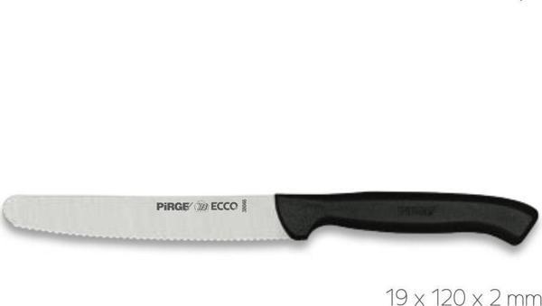 Pirge Ecco Domates Bıçağı 12 cm Siyah 38046 - Image 1