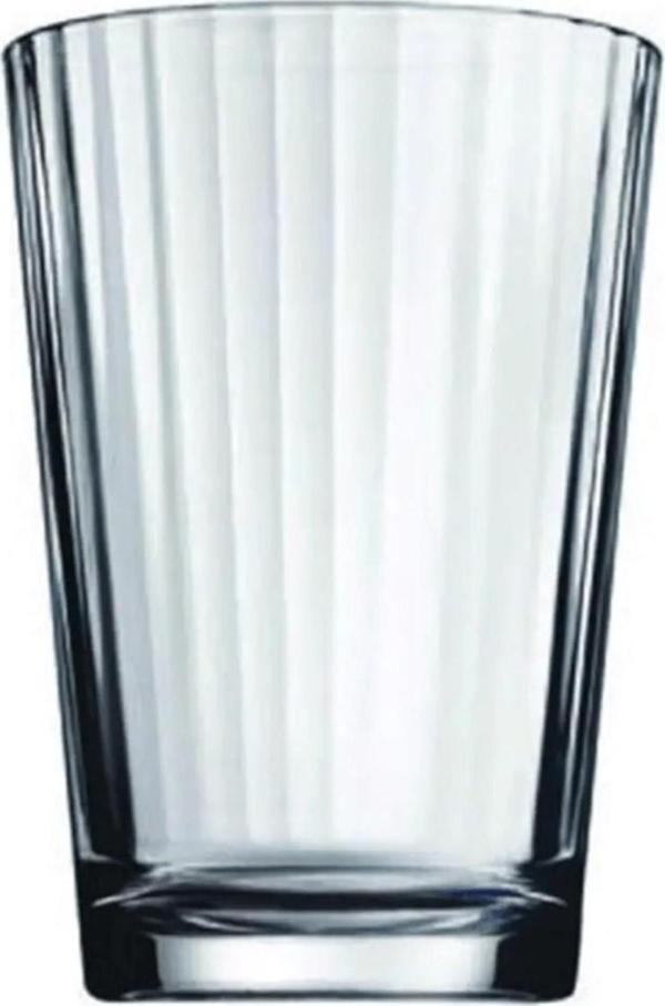 Paşabahçe Linea Çizgili 6'lı Su Bardağı 52952 - Image 1