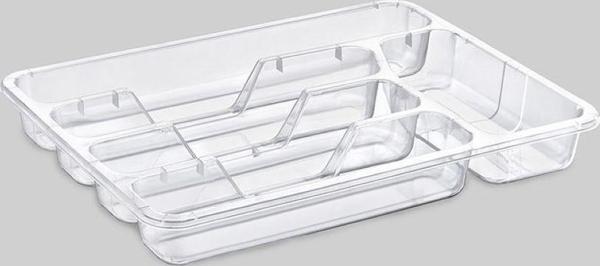 Alaca Büyük Çekmece İçi Kaşıklık Şeffaf 30x38cm ST018 - Image 1