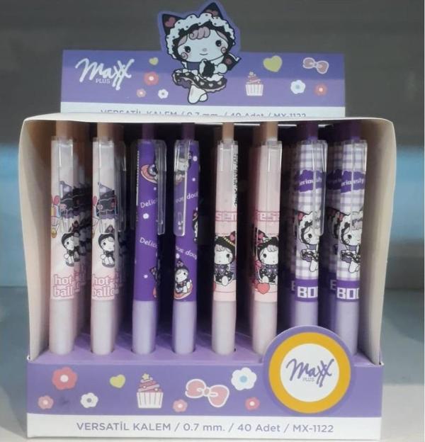 Maxx Versatil Kalem (Mekanik Kurşun Kalem) Lovely 0.7 Mm Mx-1122 (40 Lı Paket) - Image 1