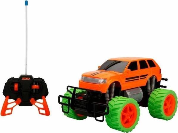 Sunman Oyuncak Uzaktan Kumandalı 1:18 Neon Jumbo Wheels Usb Şarjlı Araba 26 Cm S01080032 - Image 1