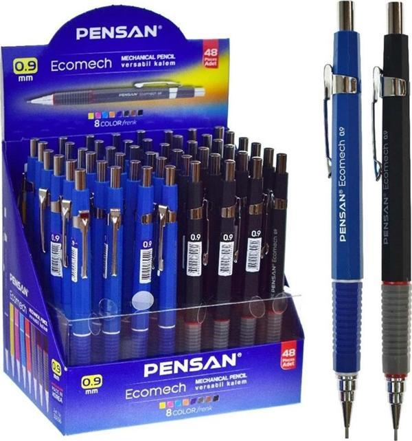 Pensan Versatil Kalem (Mekanik Kurşun Kalem) Ecomech 0.9 Mm pe33836vk09 (48 Li Paket) - Image 1