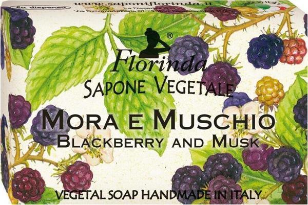 Florinda Fruits Böğürtlen ve Misk Bitkisel Sabun 50 Gr - Image 1