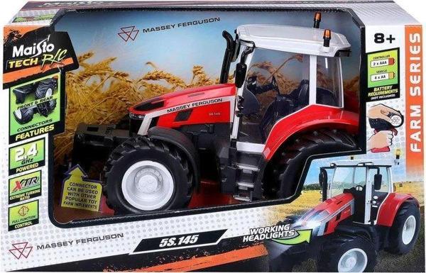 Maisto Oyuncak Uzaktan Kumandalı Traktör Massey Ferguson 5S.145 Traktör R/C 82723 - Image 1
