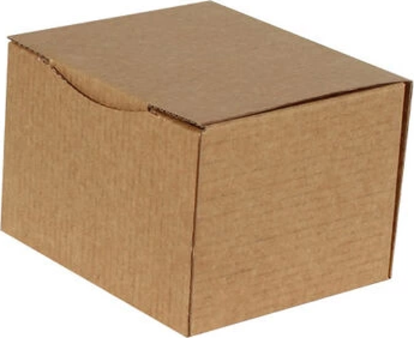 12,5x10,5x8cm Kilitli Kutu - Kraft - Image 1