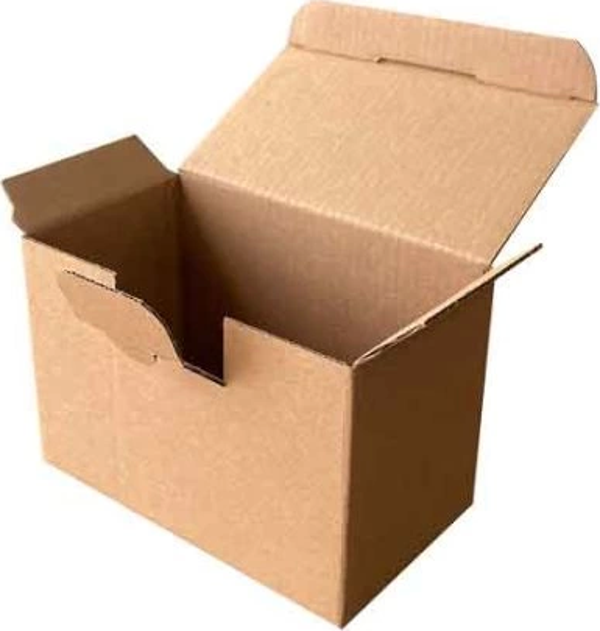 12x7x8cm Kilitli Kutu - Kraft - Image 1