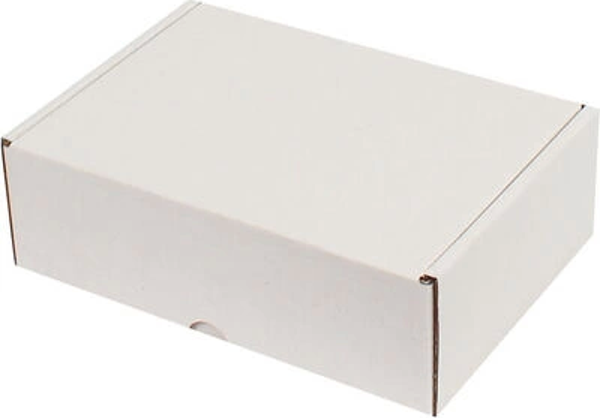 19x13x6cm Kilitli Kutu - Beyaz - Image 1