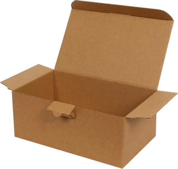 20x12x8cm Kilitli Kutu - Kraft - Image 1